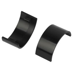 Соединитель ЭРА C-KK-30-13-GR на стык для полукруглого кабель-канала графит 30х13мм 2шт/комплект