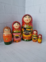Матрешка "с курочкой" традиция 5 мест