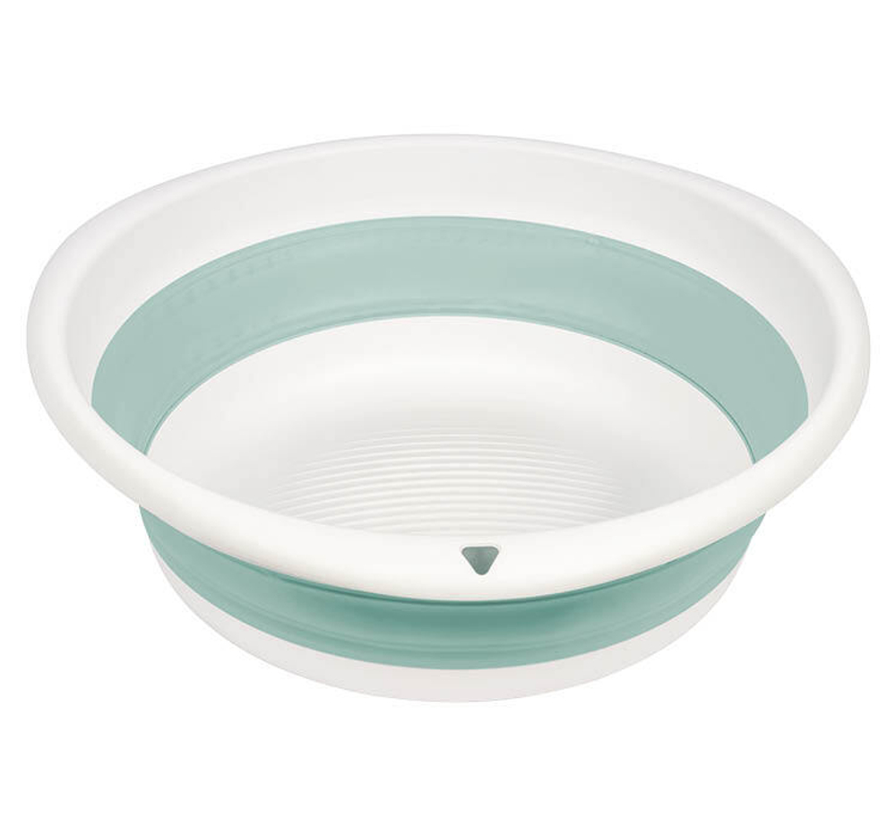 Таз ФЛЕКС 15 л складной, отверстие для подвешивания, материал- полипропилен, ТЭП М2516