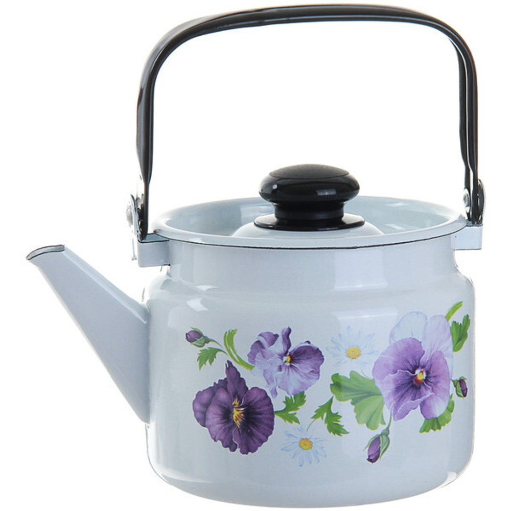 Чайник эмалированный 3,5л «Башня ласточки» С-2713/9