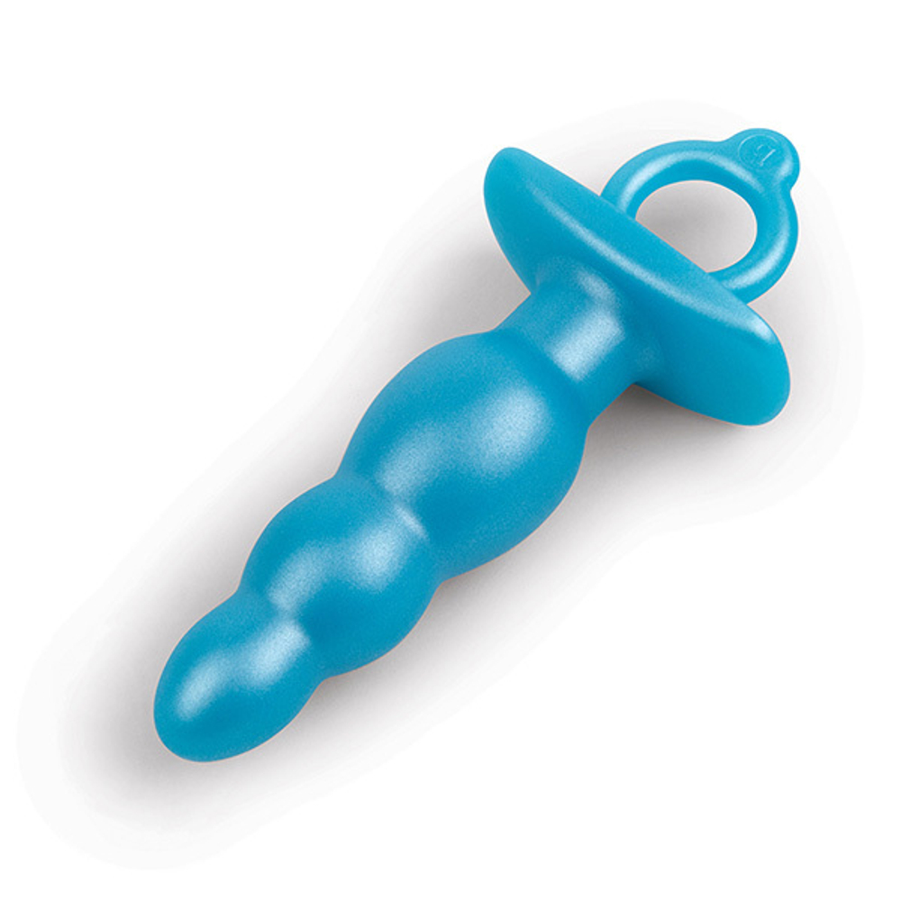 Анальная елочка из силикона 14,3см b-Vibe Bounce Plug BV-077