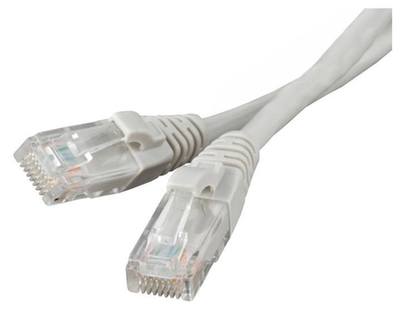 Патч-корд Ripo UTP Cat 5E, RJ45, 45 m (серый) литой