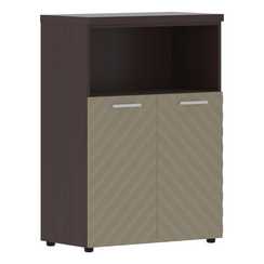 Шкаф с глухими малыми дверьми и топом TLMC 85.3  856х450х1203 TORR LUX