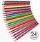 Rəngli karandaş \ Цветные карандаши BOX OF 24 COLOURED PENCILS