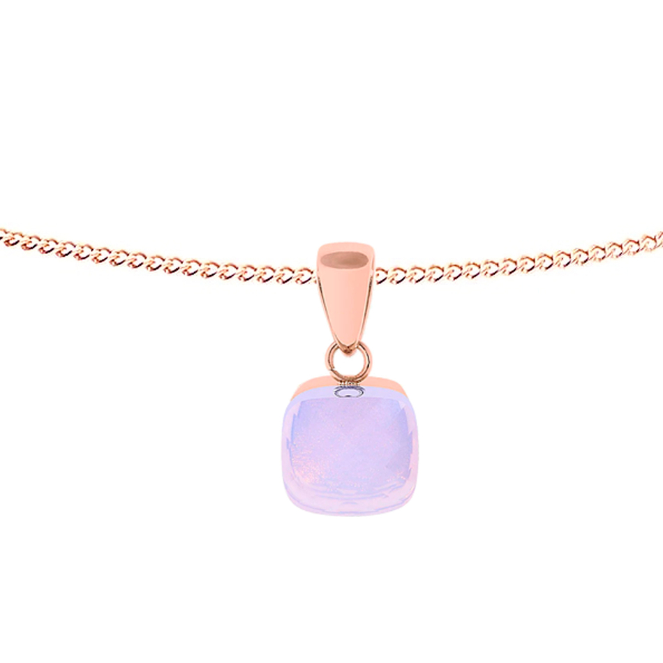 Колье Qudo Firenze rose water opal 400314.1 R/RG