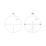 Оптический прицел Vector Optics FFP Continental x6 3-18x50 ( установка на Тигр, СВД, ОП-СКС, ВПО-208 / Сетка VCT / с подсветкой )