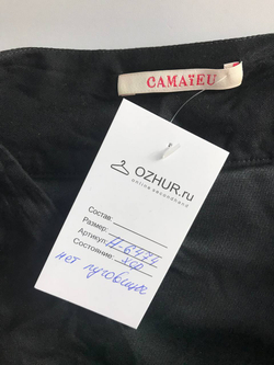 Юбка Camaieu легкая с орнаментом, маркировка 42, визуально 48 размер