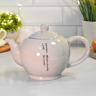 Чайник заварочный 0,95л "Жизнь прекрасна" (00113332)