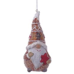 GAEM Фигурка декоративная подвесная "Гном", L4,5 W4,5 H10,5 см, 2в.