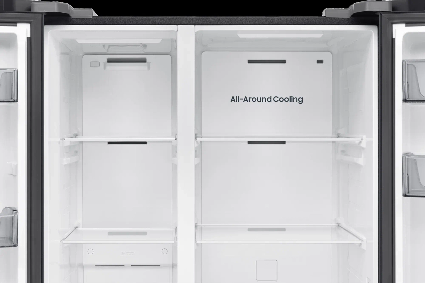 Холодильник Samsung RS70F65Q1FWR: стильный Side-by-Side для большой семьи