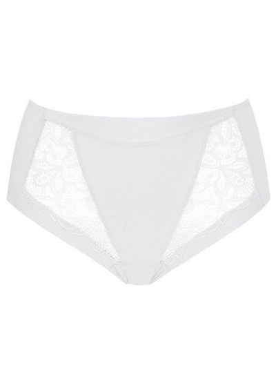 Трусики-слип с высокой линией талии Belle Cotton (Размер: M) (Цвет: телесный)