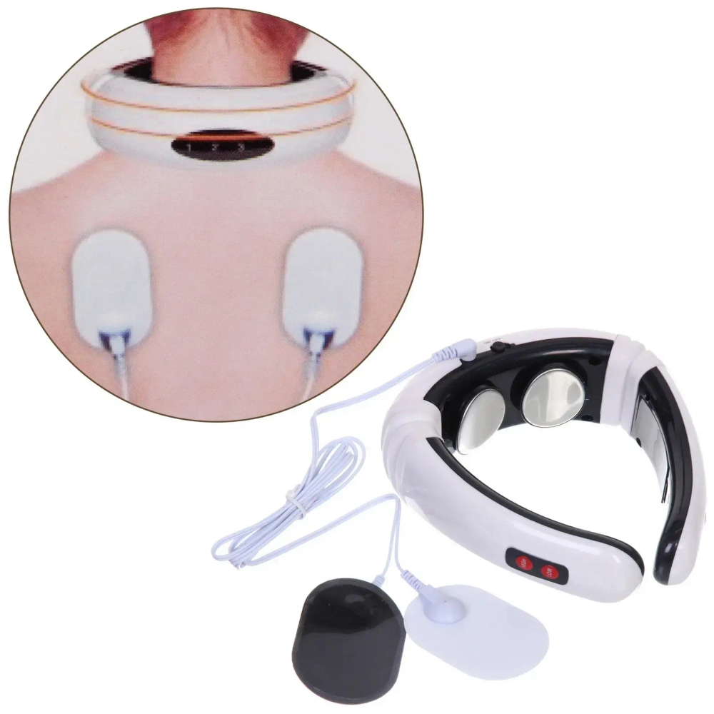 Массажер для шеи «Impulse» (электроимпульсный с эл.патчами), 2 батарейки ААА