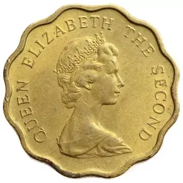 20 центов 1975-1983 Гонконг