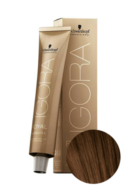 Краска для волос Igora Absolute 5-60 Светлый коричневый шоколадный натуральный Schwarzkopf Professional, 60 мл