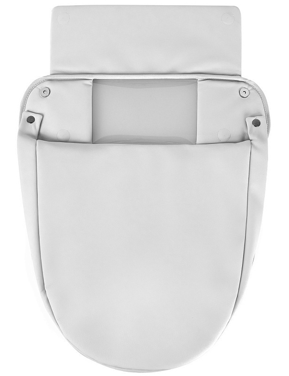 Детская коляска Roan Esso 2025 Кожа 3 в 1 с автокреслом Tutis Elo Black ESSK/215/1 White/Black/руч.Тем.коричневый