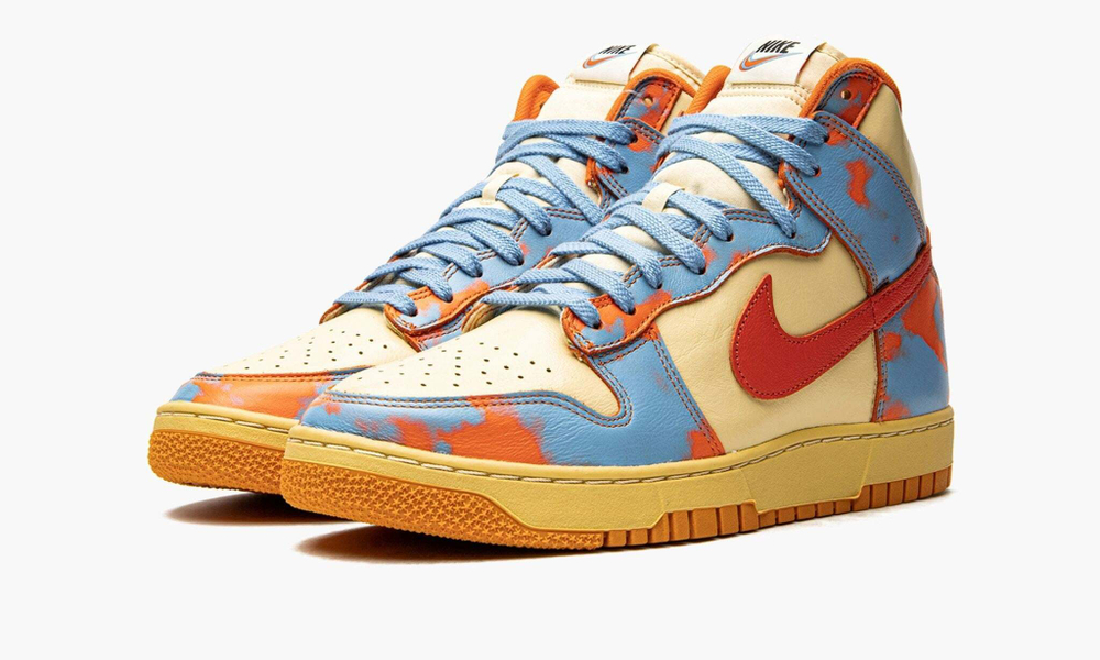 Dunk High 1985 SP "Orange Acid Wash"