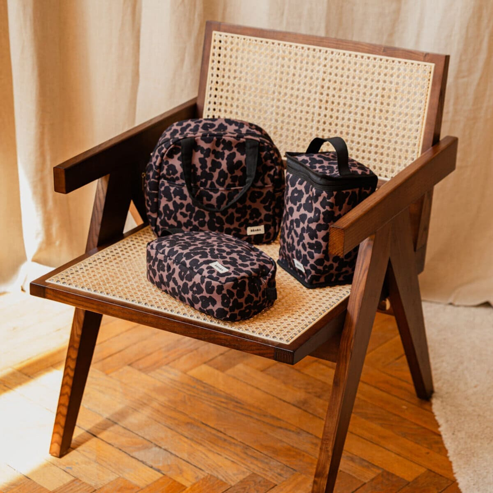 Термосумка для бутылочек BEABA леопардовая