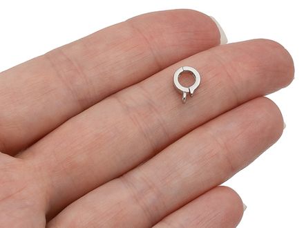 Съемный бейл 9,5мм, цвет серебро