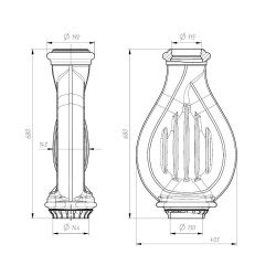 Конвектор «Лира» для Бахты 130М-115М