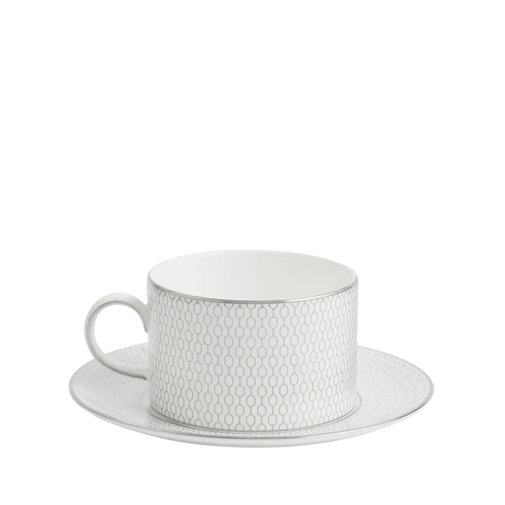 Wedgwood Универсальная чашка Gio Platinum 250 мл с блюдцем EAN 701587469326