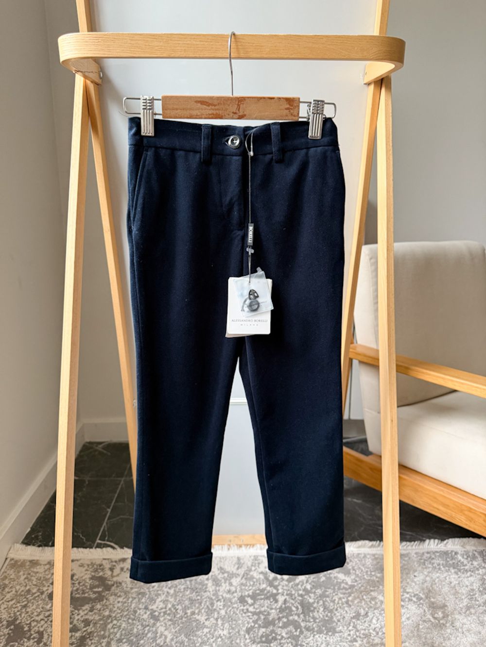 Новые бархатные брюки Alessandro Borelli, 122