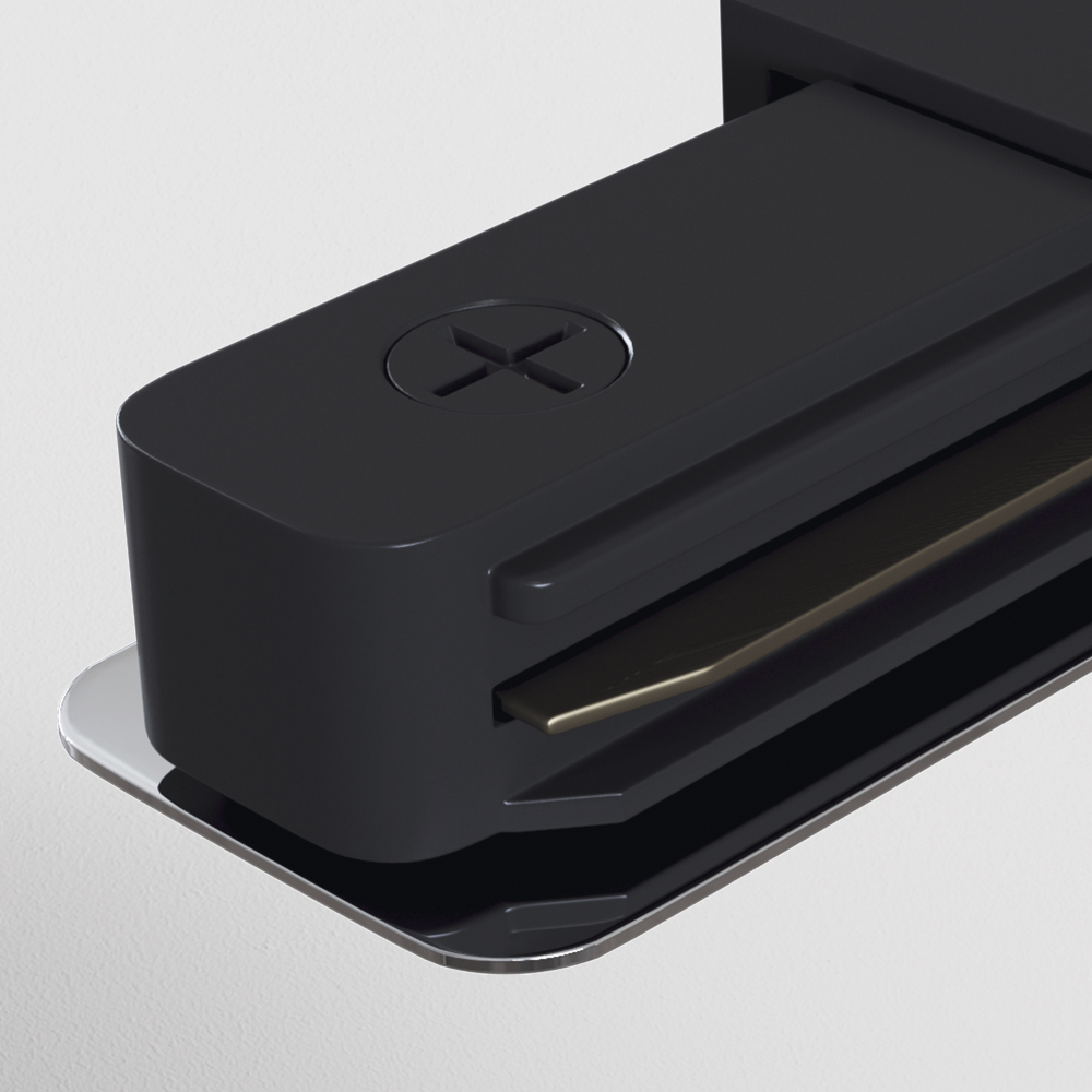 Соединитель "I"-образный для однофазного шинопровода  Maytoni Technical TRA001C-11B черный