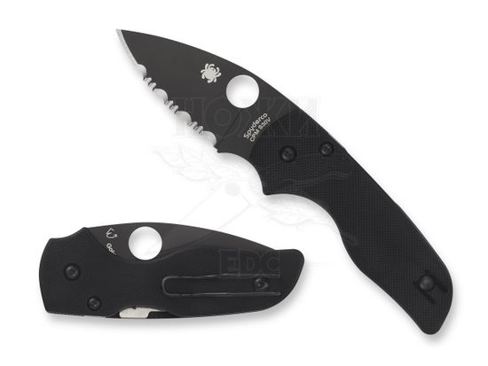 Складной нож Spyderco Native C230GSBBK c клинком из стали CPM-S30V, рукоять G10