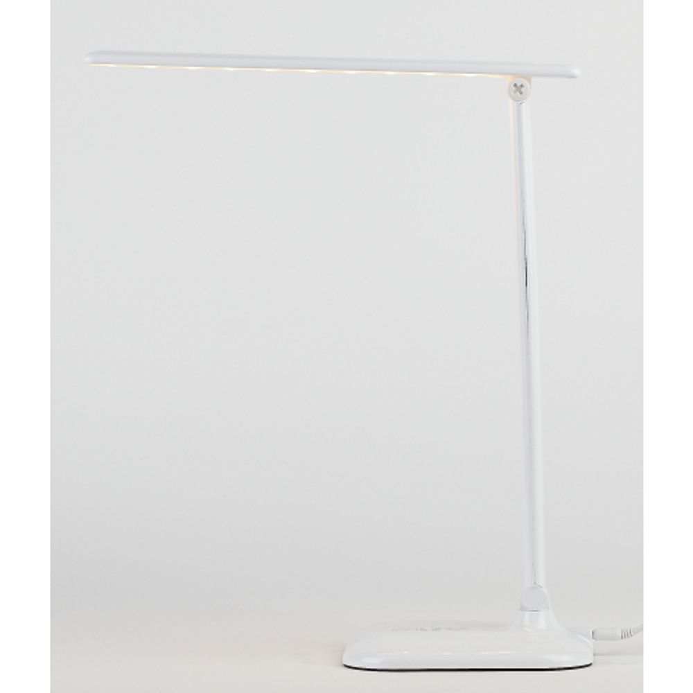 Настольный светильник ЭРА NLED-462-10W-W светодиодный белый | Светодиодные настольные лампы