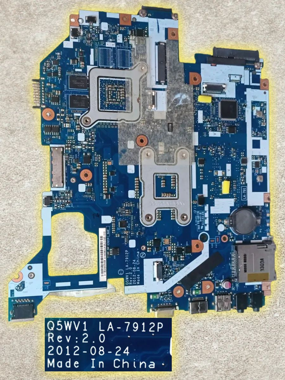 Материнская плата Acer V3-571G La-7912P rev:2.0