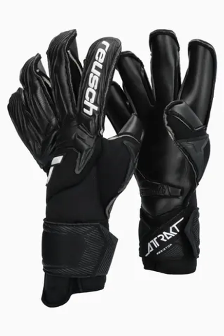 Вратарские перчатки Reusch Attrakt Infinity Resistor - черный