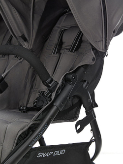 Прогулочная коляска для двойни Valco baby Snap Duo Flatt Matt/Dove Grey N0423