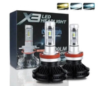 H7 / ZES Светодиодные лампы X3 Led Headlight (H7) 50W 6000Lm (2 шт. / комплект) 0.3 кг 16х15х7