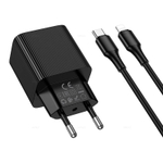 Зарядное устройство для Lightning PD20W+QC3.0 Hoco CS83A (black)