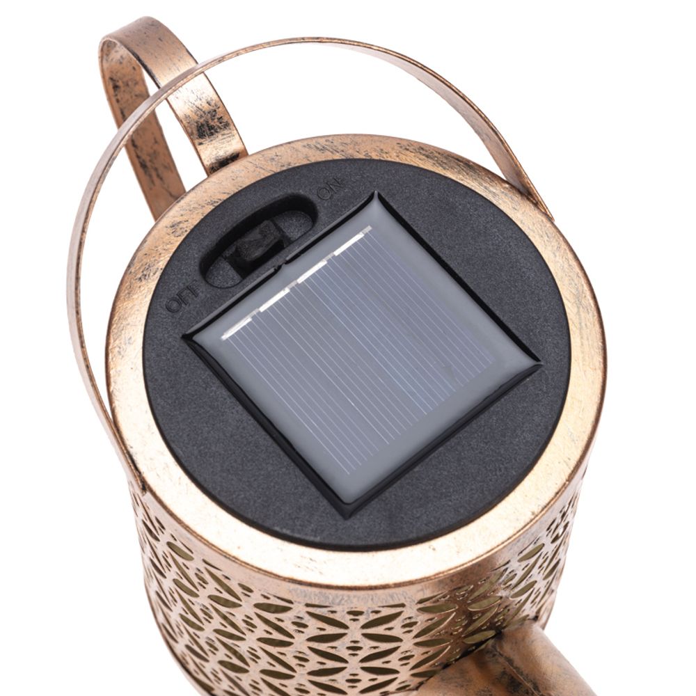 Светильник грунтовый Лейка, 3000К, встроенный аккумулятор, солнечная панель, коллекция Стамбул REXAN