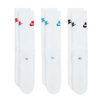 Теннисные носки Nike Sportswear Everyday Essential Crew 3P - разноцветный