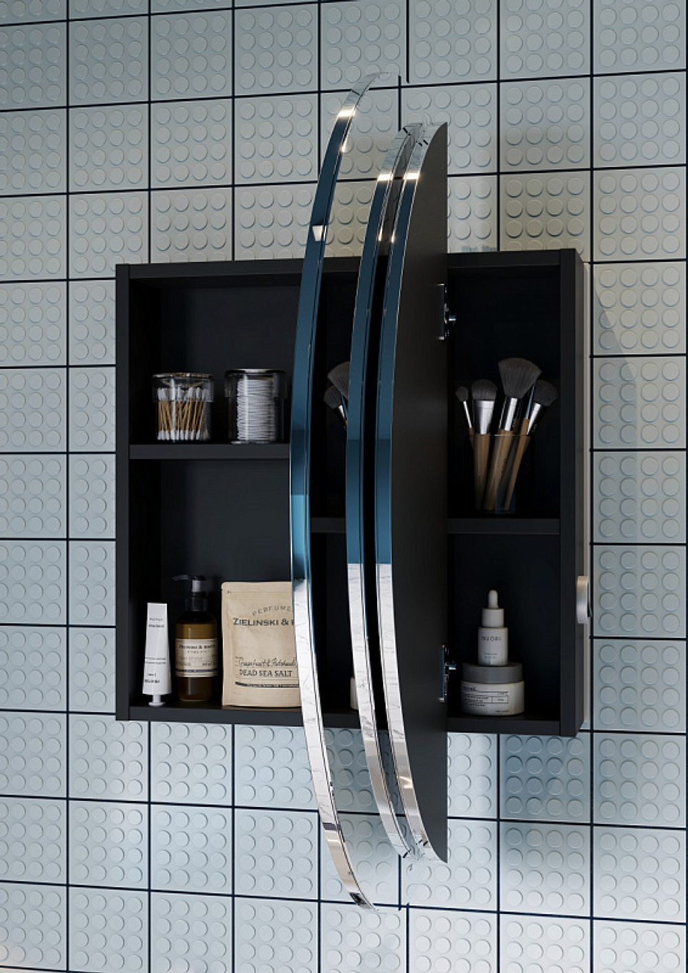 Зеркало-шкаф Roca Pilar 80 с подсветкой (A857672371)