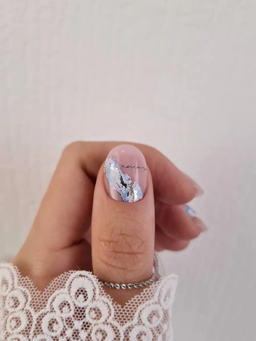 Lucky Rose Слайдеры наклейки для ногтей Foil 158