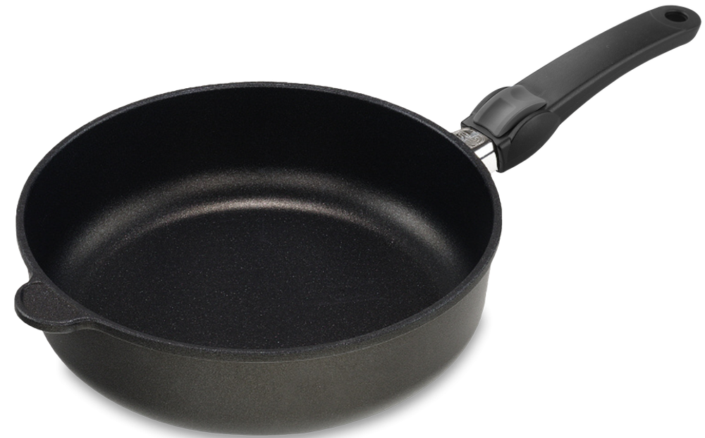 Сковорода сотейник 26см AMT Gastroguss Frying Pans Titan