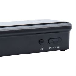 UDB-016W-R1T1-38S-150M-BL-SL Звонок беспроводной. Радиус действия 150м. Черный с серебристым. ТМ Uniel