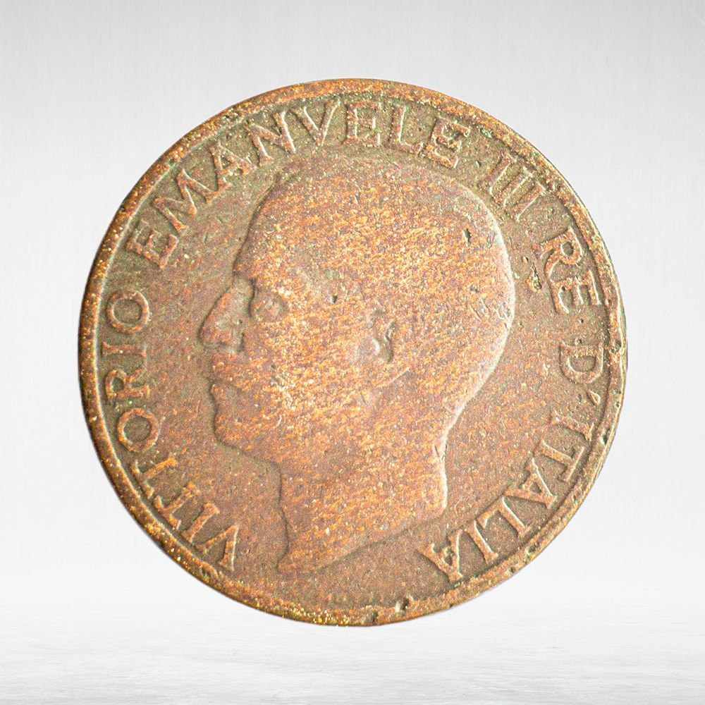 Italy 10 Centesimi 1928 R "Victor Emmanuel III", F