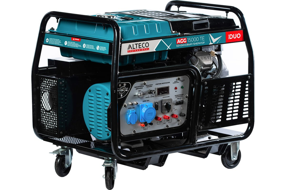 Бензиновый генератор Alteco Professional AGG 15000TE Duo