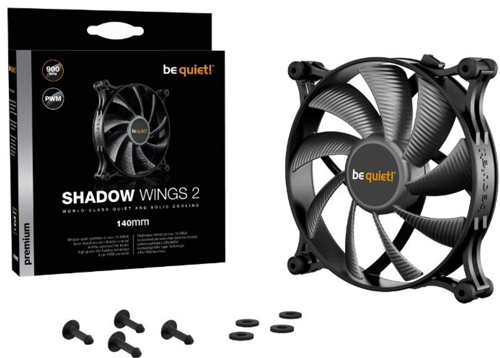 be quiet! SHADOW WINGS 2 140mm PWM (BL087)