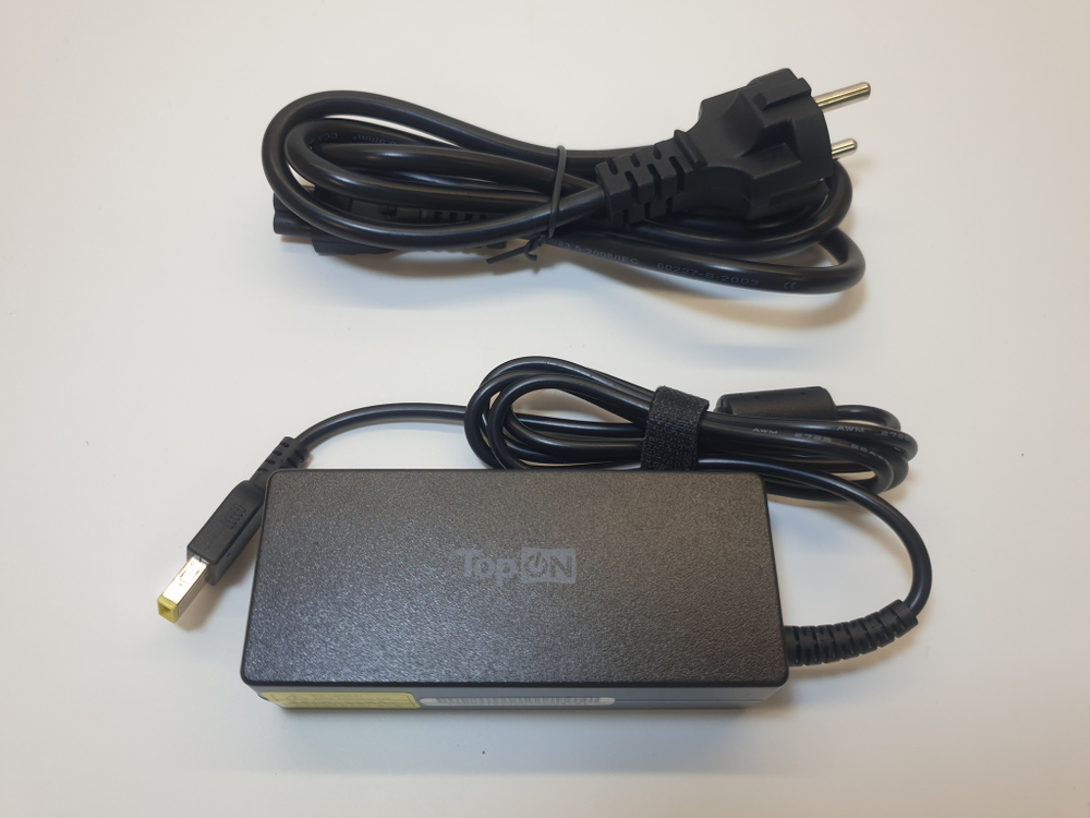 Блок питания TopOn Lenovo, 20V 3,25A (USB Pin)