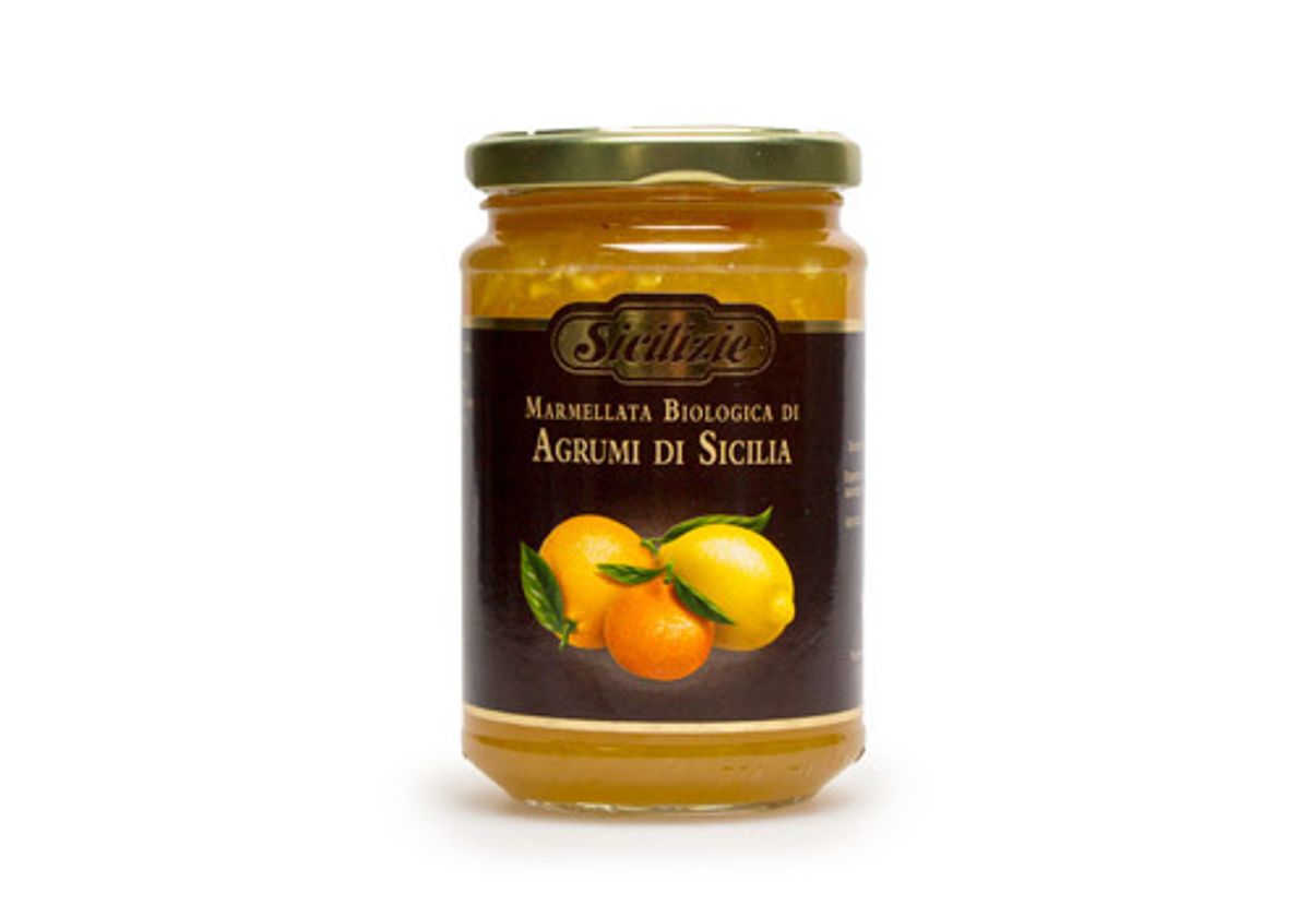 Конфитюр из апельсина, лимона и мандарина Sicilizie, 360г