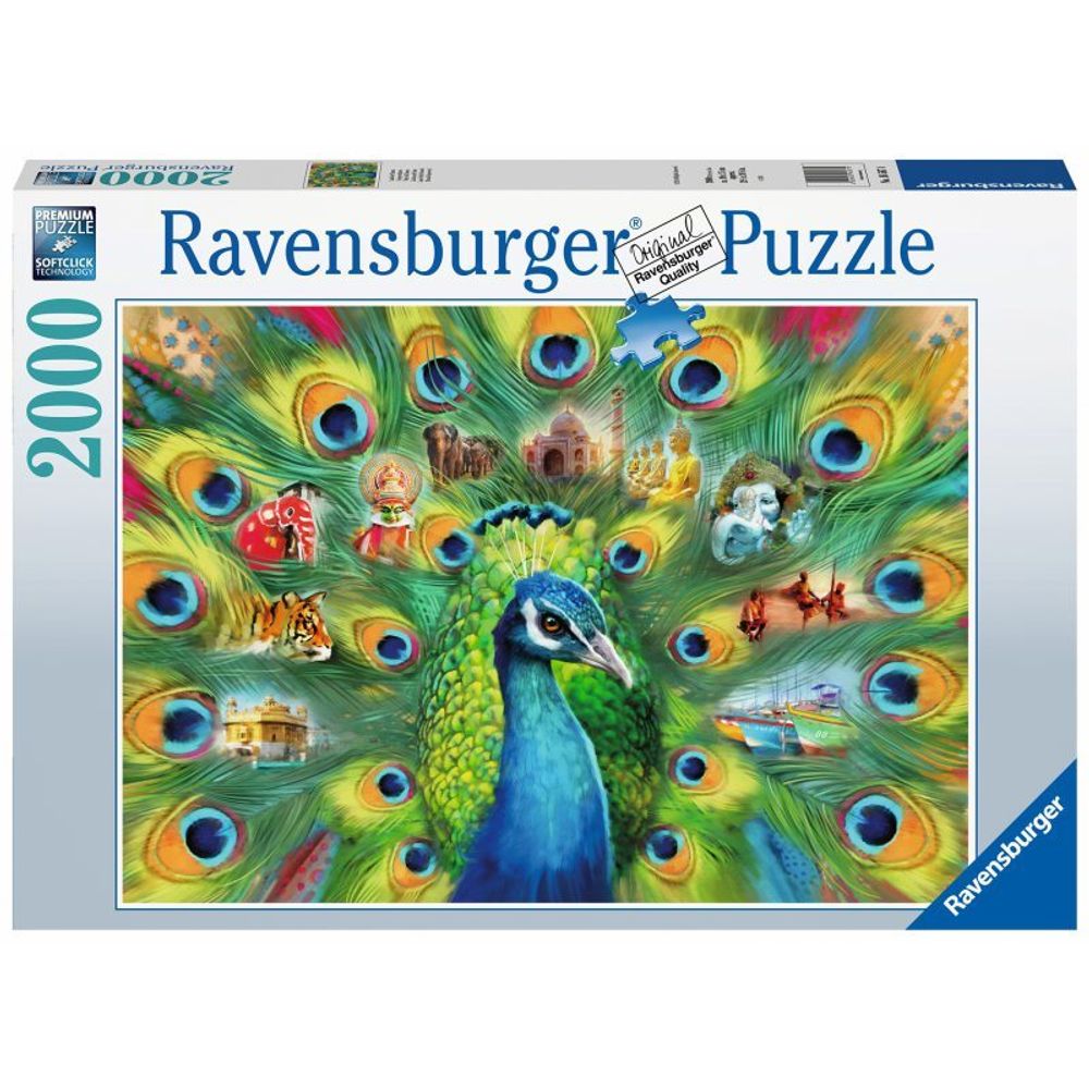 Ravensburger - Пазл Peacock Land 2000 шт. 165674