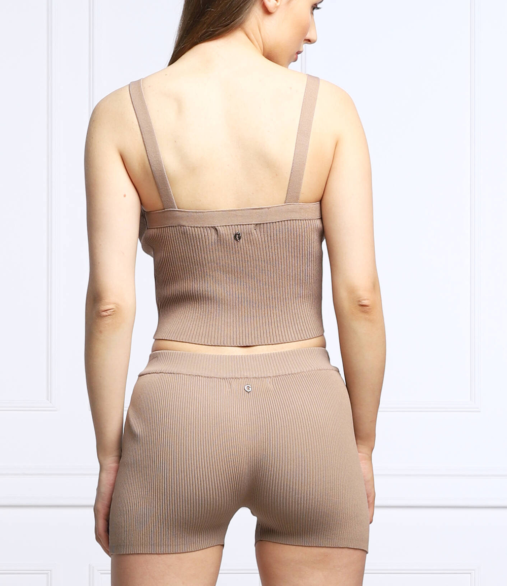 топ diane GUESS - бежевый(W2GZ02 Z2Z80)