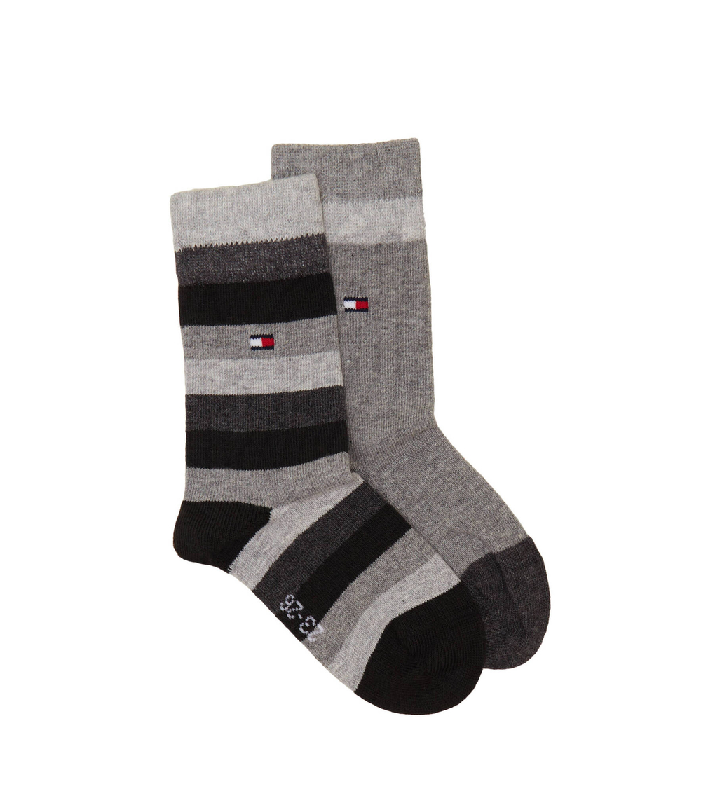 носки 2 пары Tommy Hilfiger - серый(354009001)