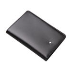 MONTBLANC Meisterstuck Bifold Cow Leather Wallet Men"s Black