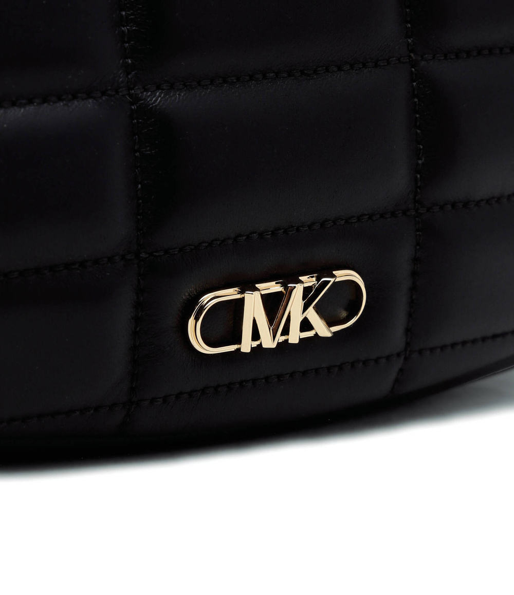 Кожаная сумка через плечо Kendall Michael Kors - черный(30S4G8NM3L)