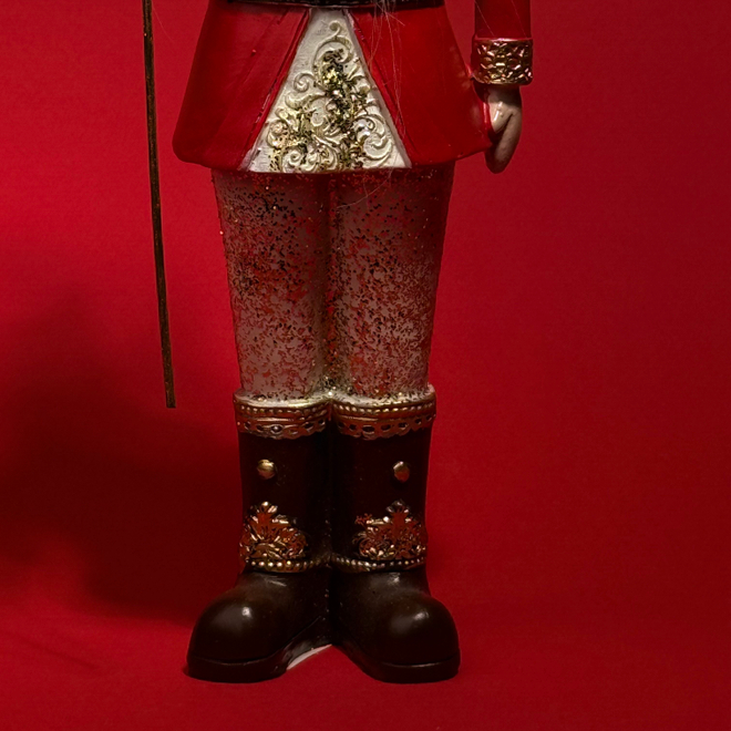 Сувенир Щелкунчик (полирезин), Н30,5х9,5х7см, в асс., красный